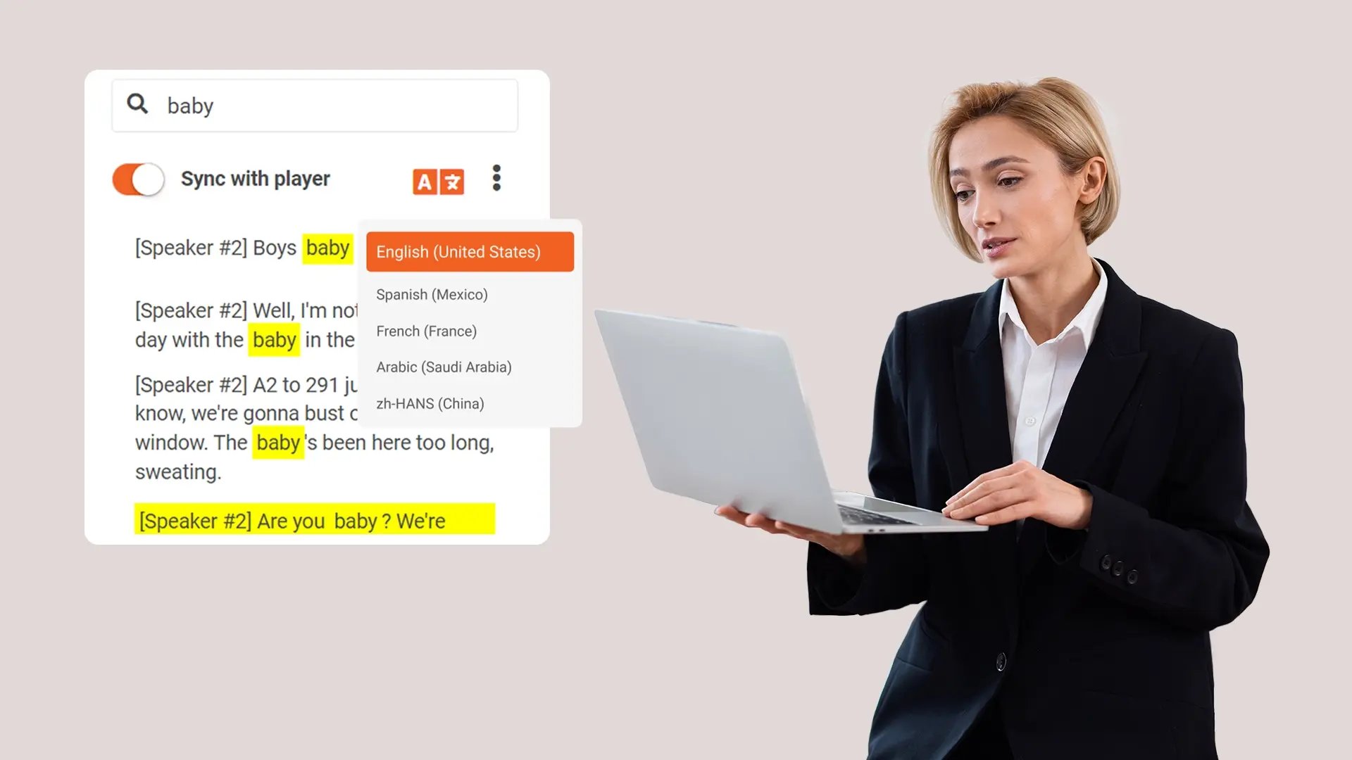 Consistent Analysis Across Languages