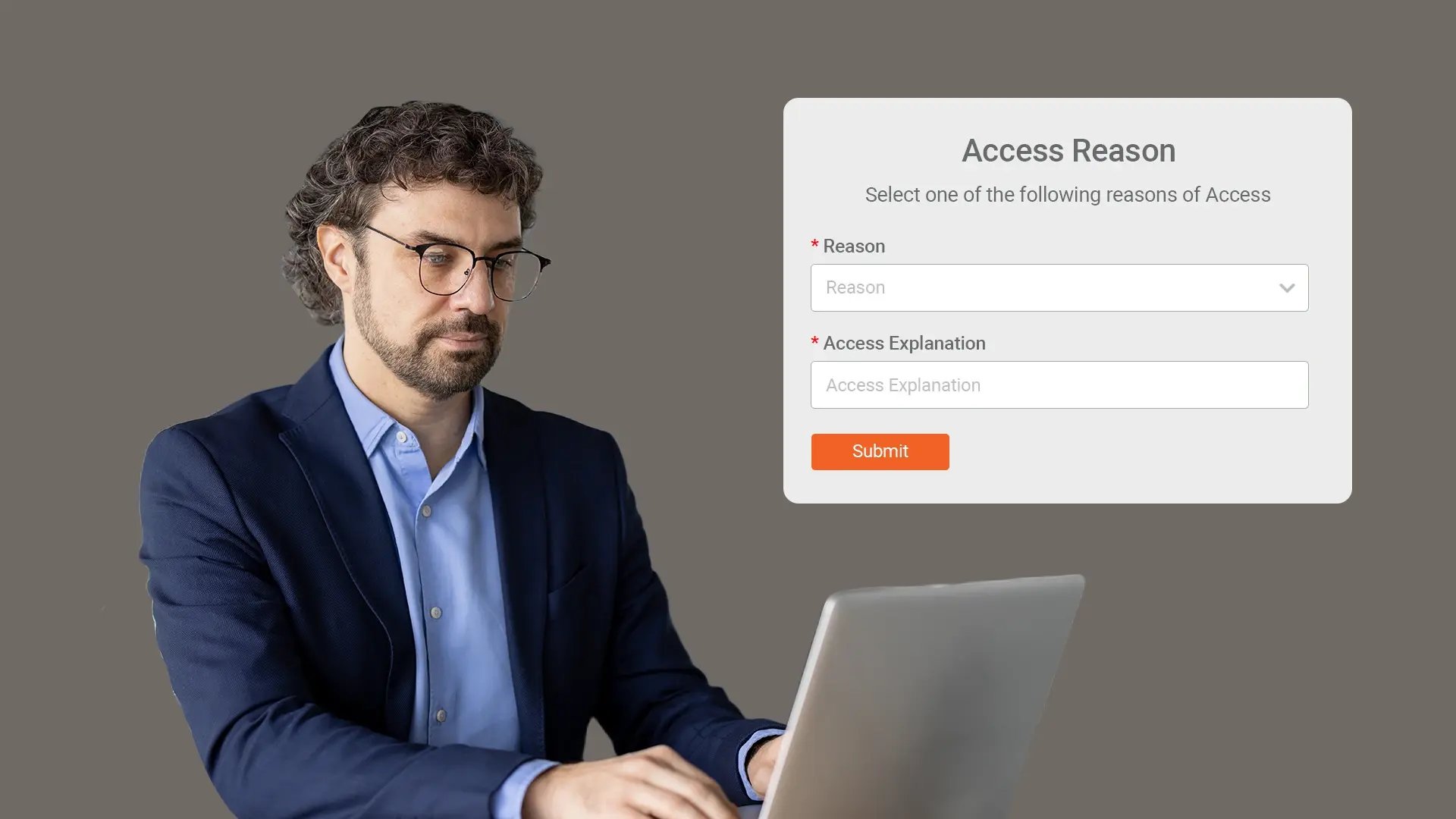 Control Evidence Access with Documented Justification