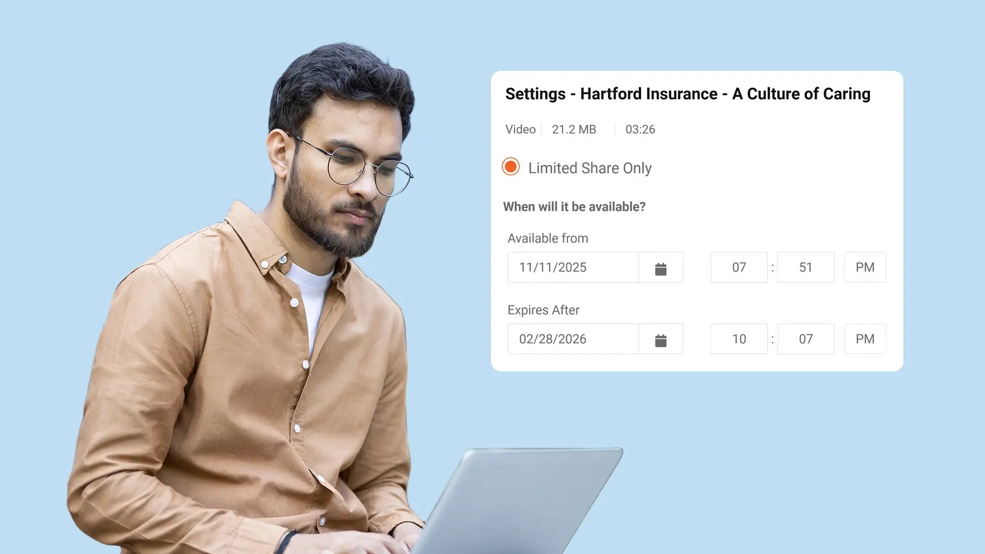 Control How Long and How Often Evidence Is Accessed