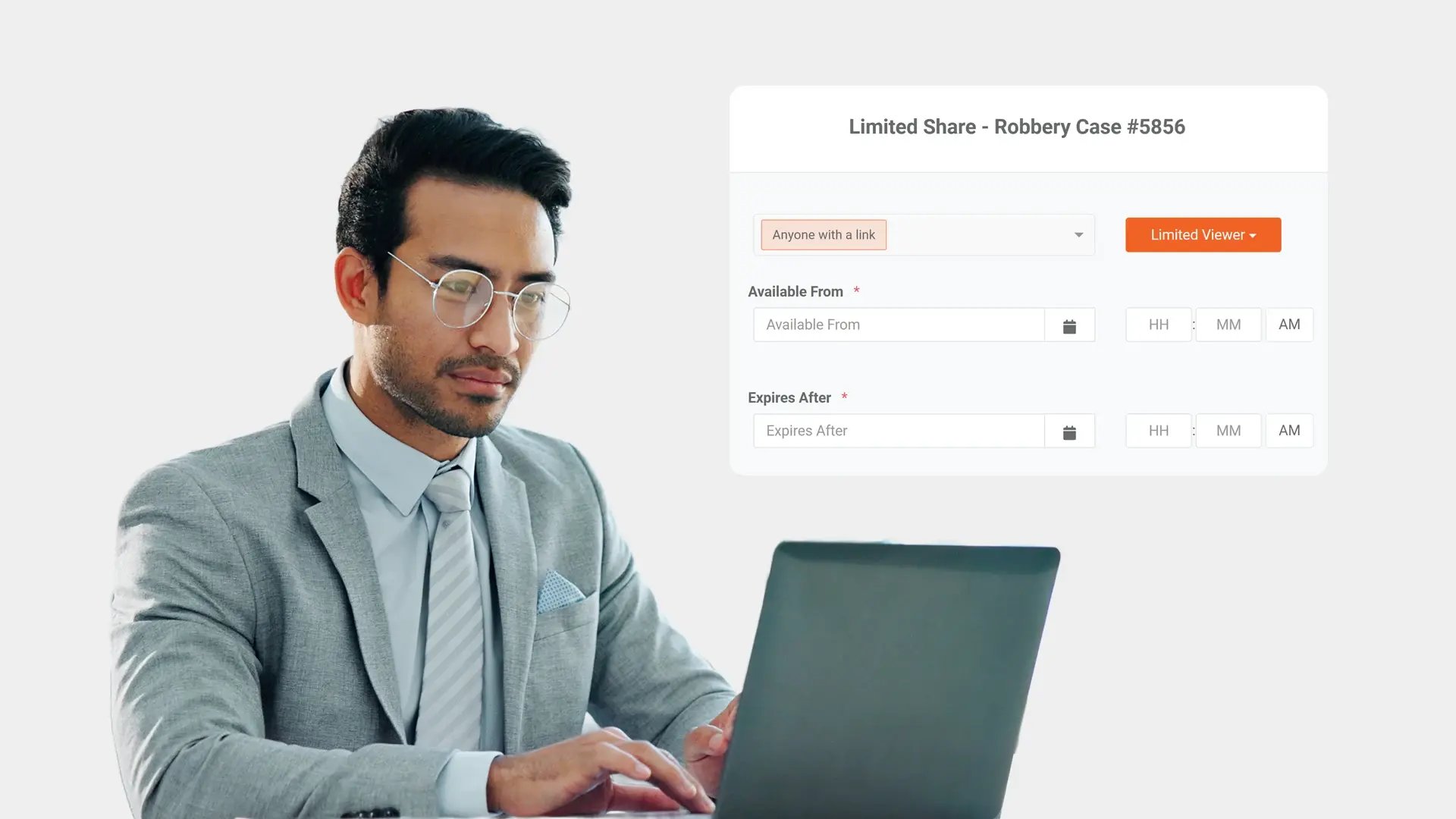 Controlled Access During Evidence Sharing