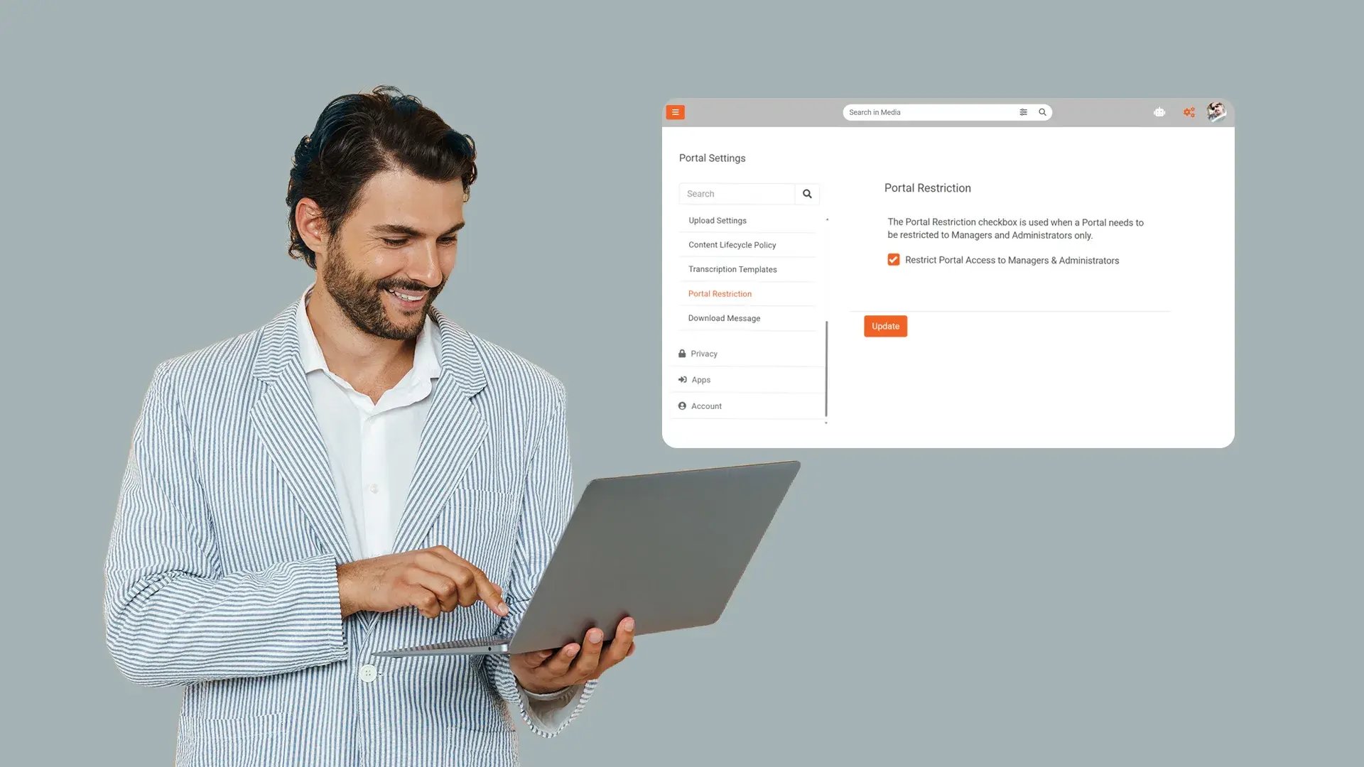 Define Participation Eligibility Within the Portal