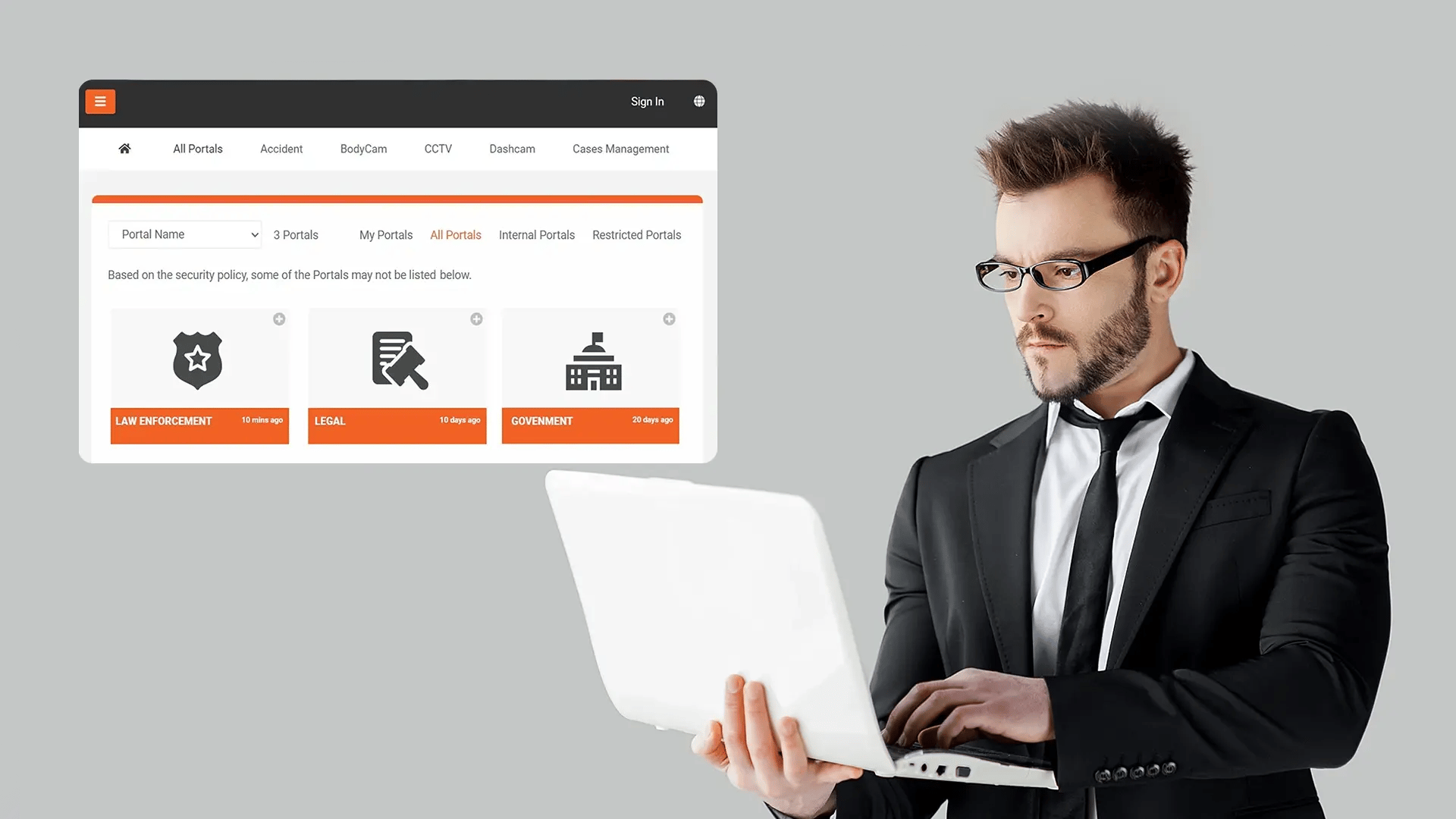 Deploy Separate, Secure Portals for Every Department and Partner Agency-1