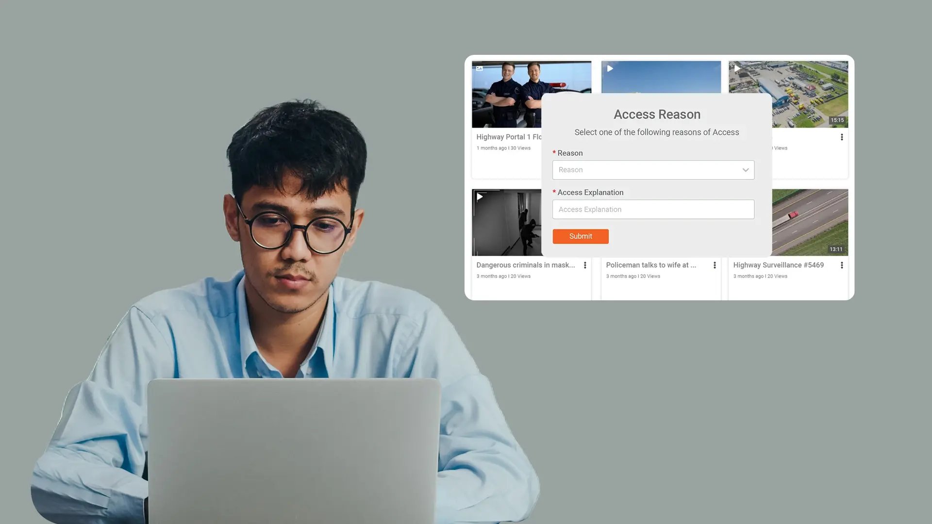 Enforce Documented Accountability for Evidence Access