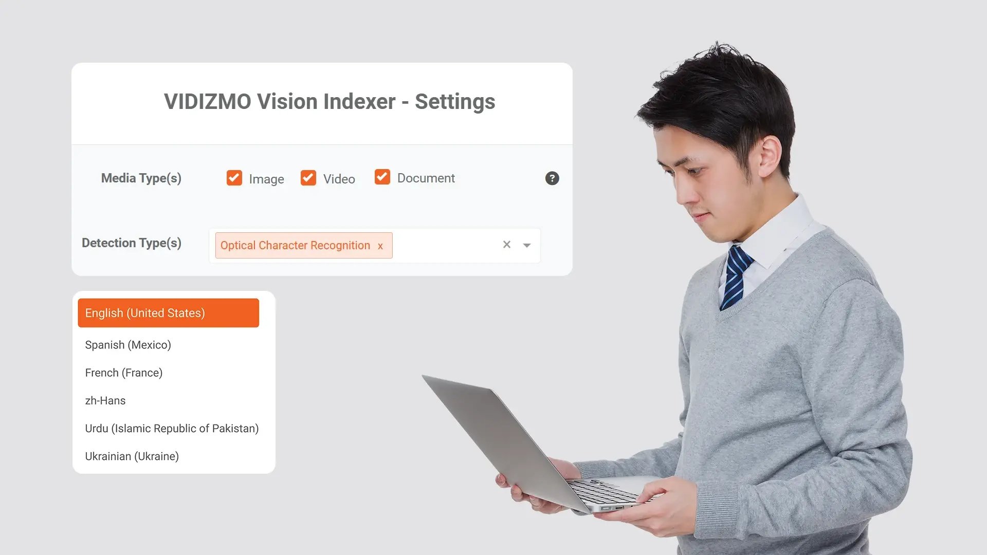 Handles Multilingual Text Across Evidence Collections
