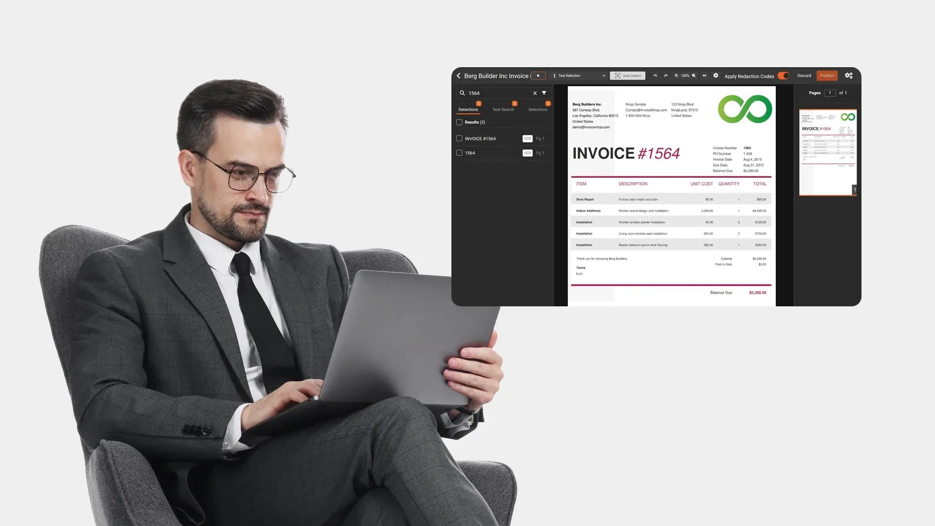 Improves Navigation Within Long or Complex Evidence
