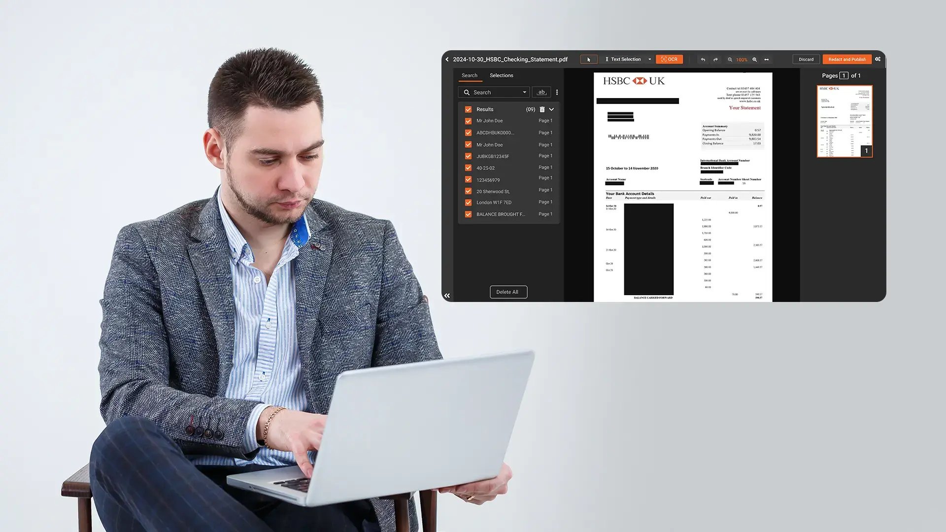 Maintain Privacy in Audio and Video Evidence with Transcript-Based Redaction