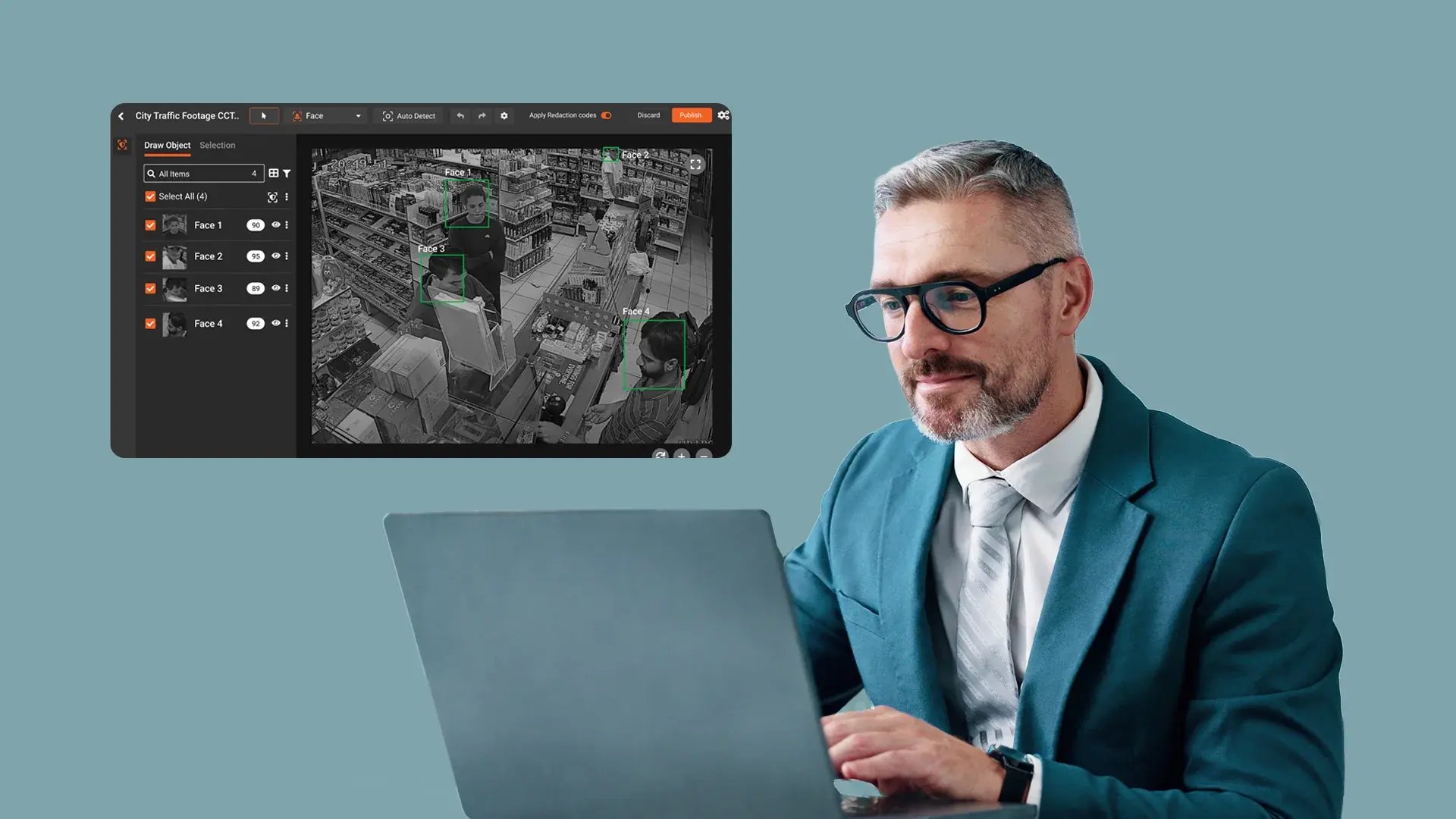 Manually Redact Sensitive Evidence with Precision and Control
