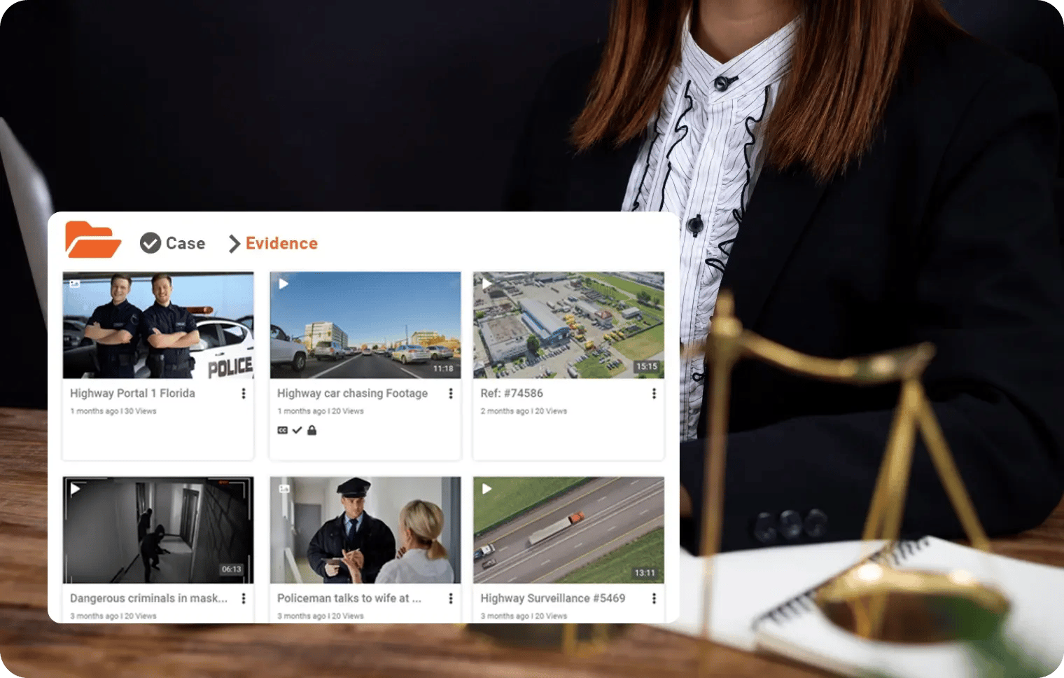 Organize Digital Evidence into Cases