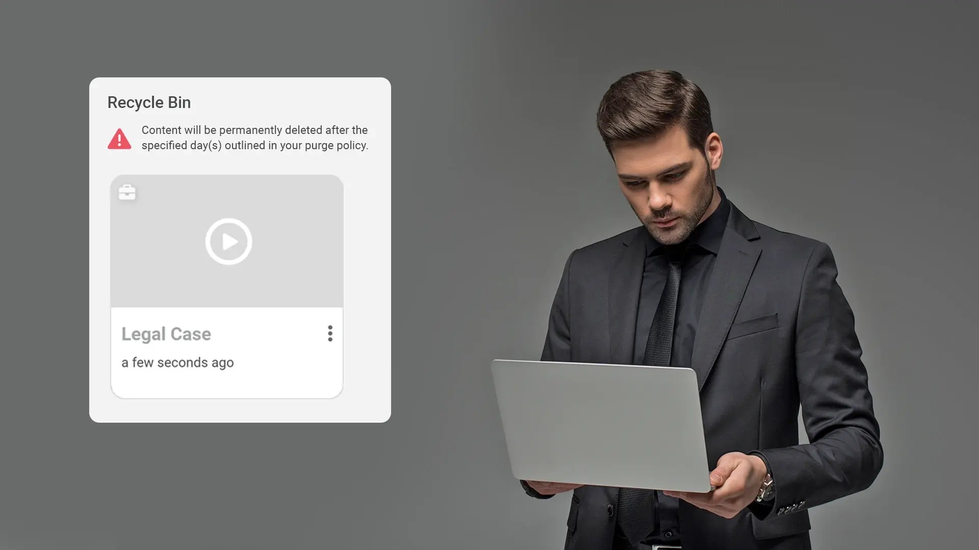 Prevent Premature Deletion of Active Case Evidence