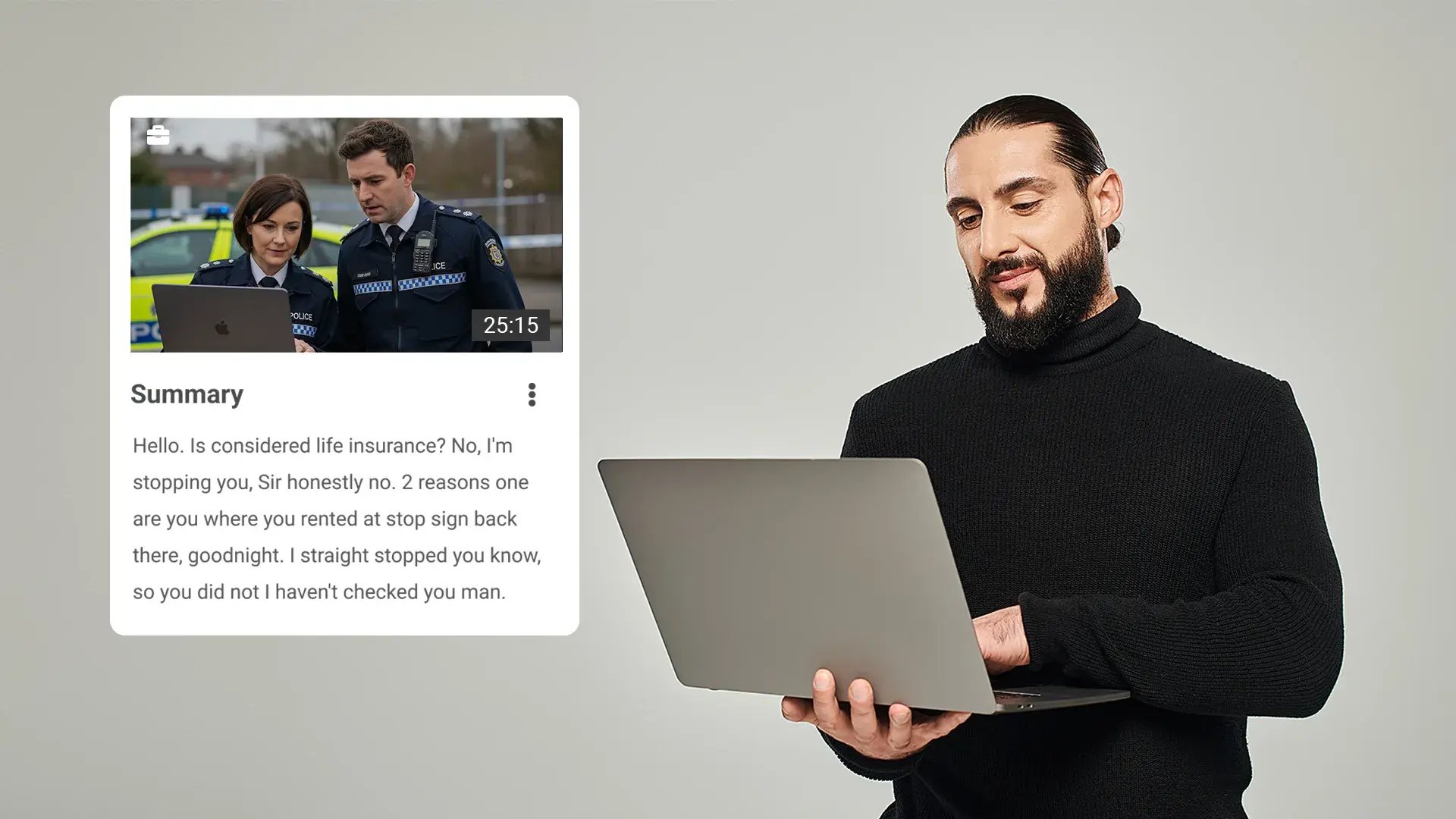 Reduce Manual Evidence Processing Effort