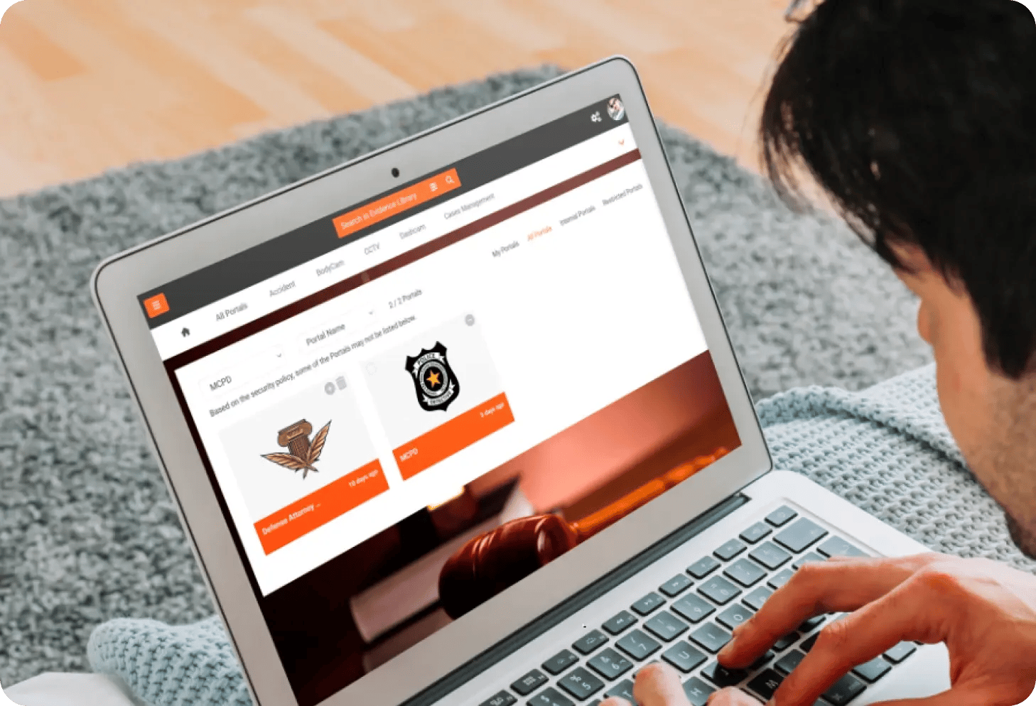 Segregate Digital Evidence Across Multiple Portals for Different Teams