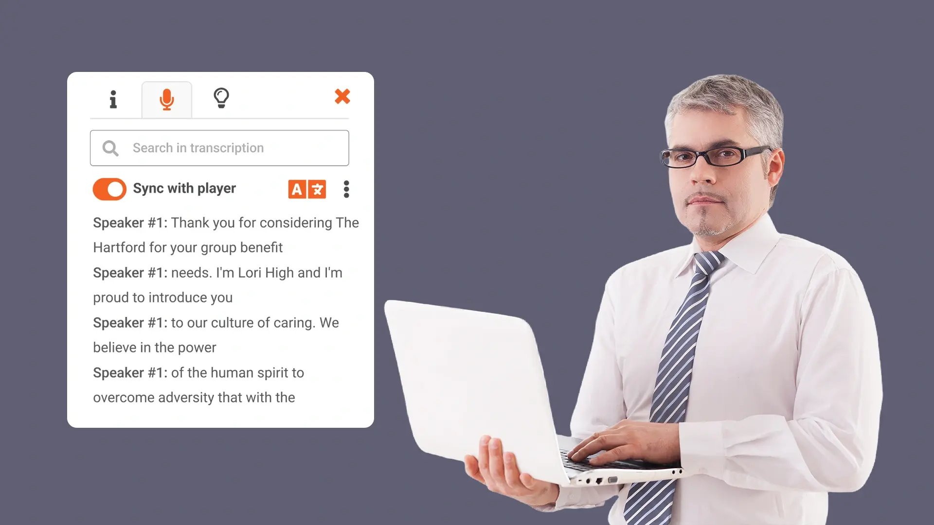 Separate and Label Speakers Within Audio and Video Evidence
