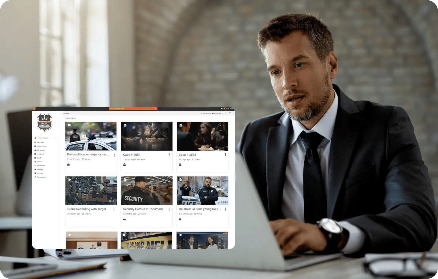 Store All Digital Evidence in a Single Secure Library