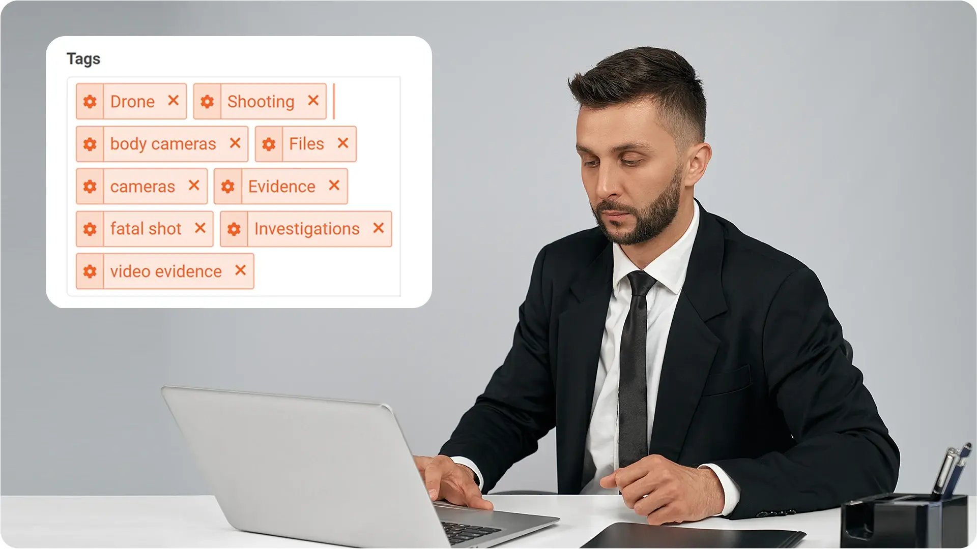 Structure Cases Intelligently with Automatic AI Tagging