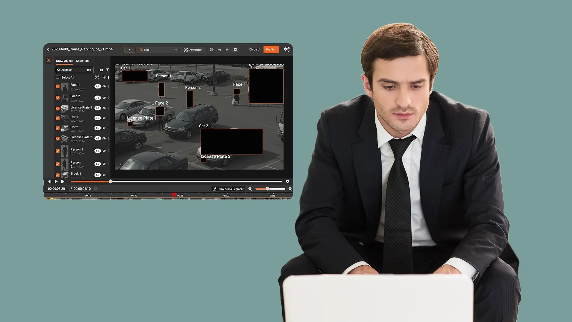 Support Both Automatic and Manual Redaction Workflows