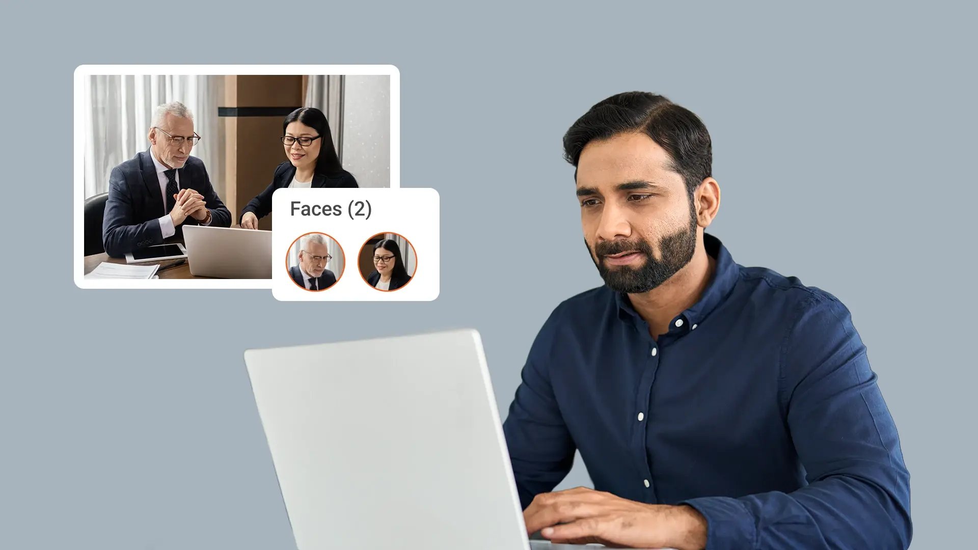 Surface Facial Attribute Predictions for Evidence Review