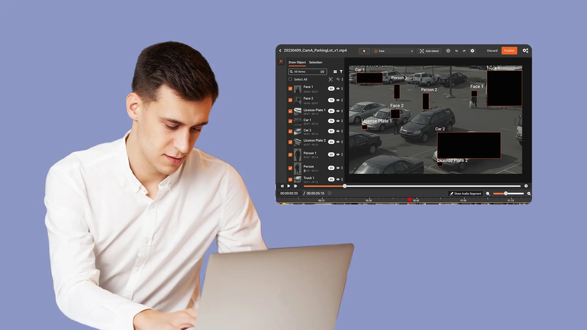 Validate and Control Detected Elements Before Redaction