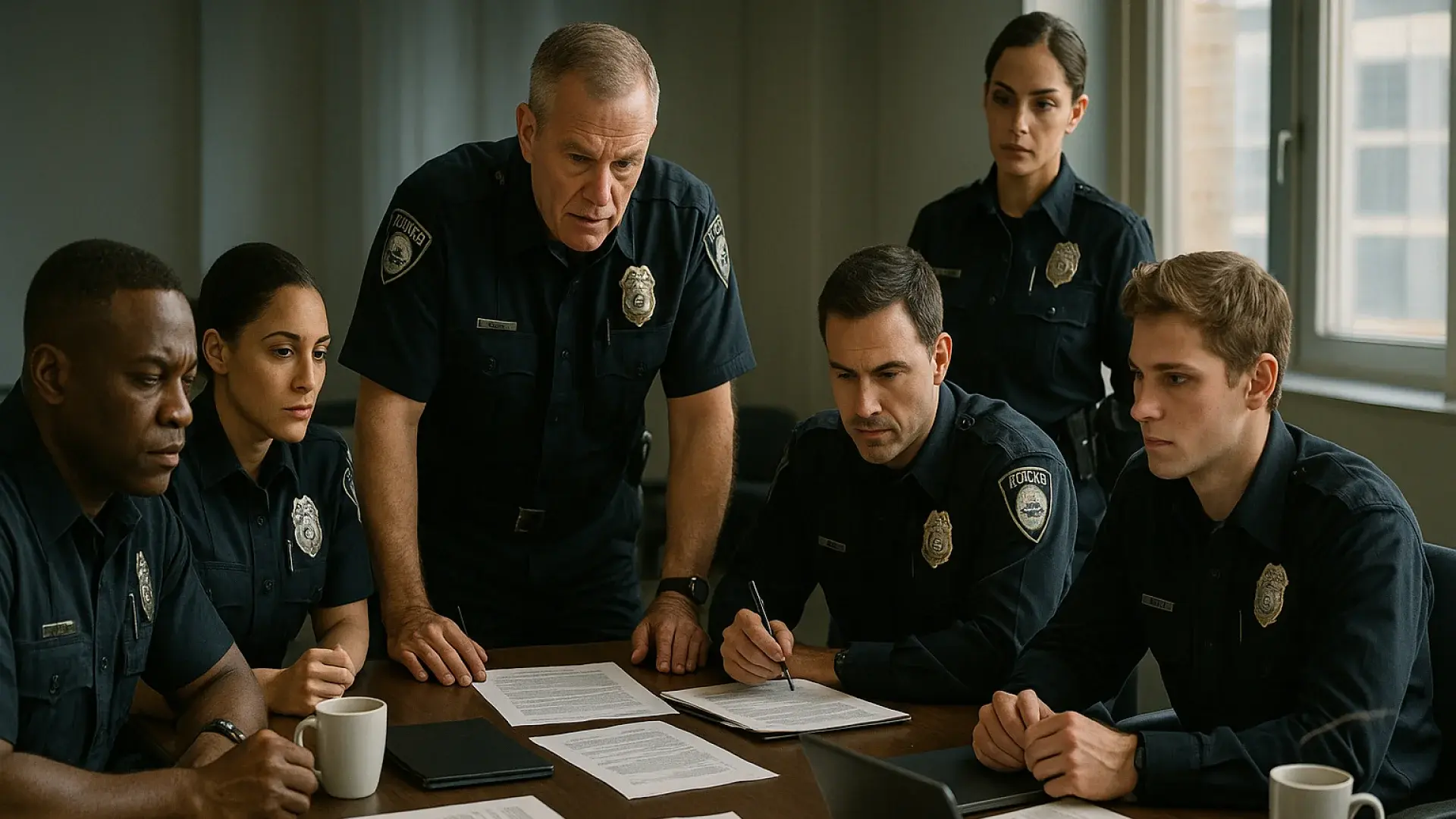 Office looking at the Evidences