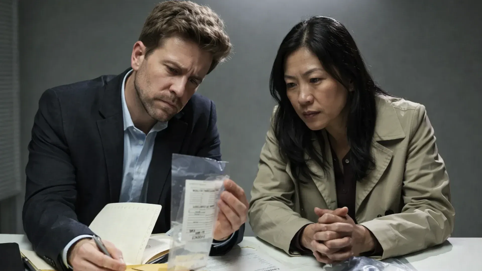 two officials disposing evidences