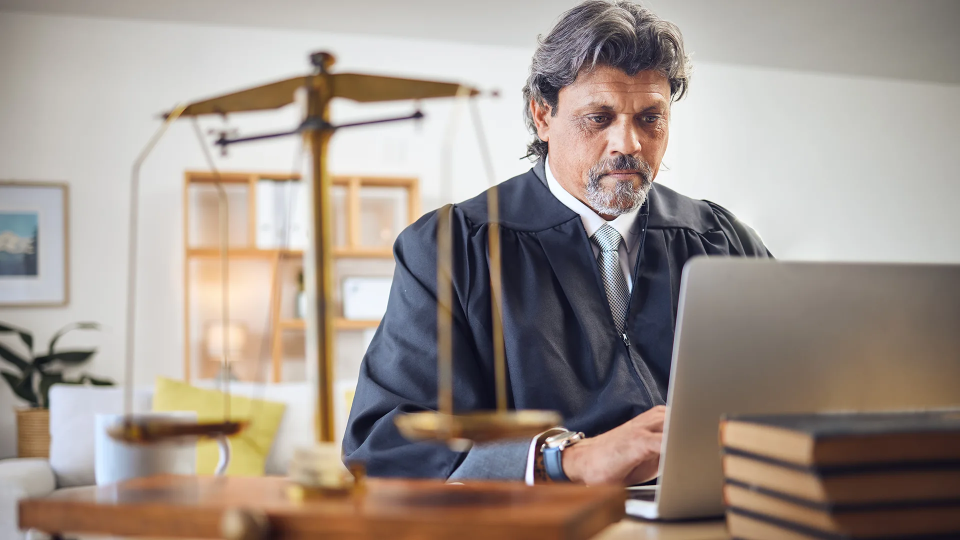a prosecutor working in court settings